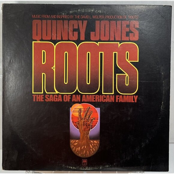 Quincy Jones – Roots [1977] Vinyl LP Funk Soul Gospel Soundtrack Motherland - Picture 1 of 8